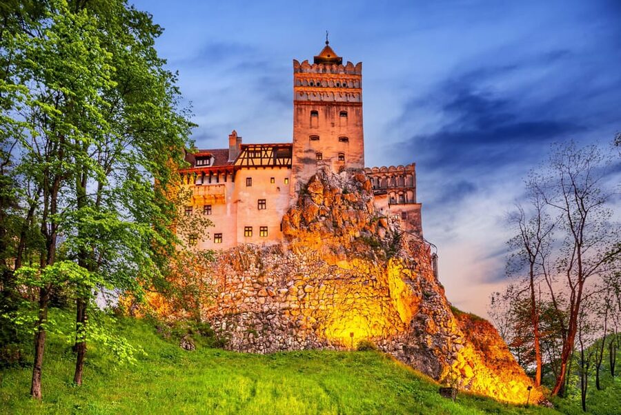 Minivan 8 Places : Dracula Castle, Peles, & Brasov Day Tour - The minivan, guide, and audio options