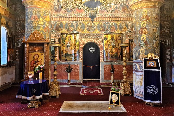Mystical Monasteries, Dracula's Tomb and Mogosoaia Lake Palace - Private Tour - Caldarusani Monastery and the copyists’ school