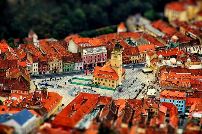 Peles Castle, Dracula Castle and Brasov old town - private tour from Bucharest - 7:30 a.m. hotel pickup and the road into the mountains