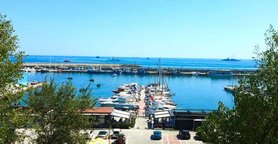 Private Bucharest Tour: Discover Constanța & Black Sea Coast - Constanța’s casino and the sea-facing harbor