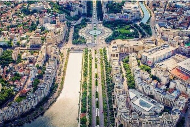 Private Guided Panoramic Tour in Bucharest by Car - House of the Free Press and the city’s northern edge