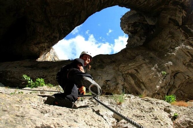 Private Hiking OR Climbing Experience in beaufitul gorges - Two hours on the iron path