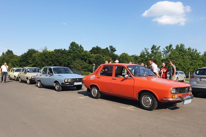 Private -RedPatrol Tour of Bucharest with a Romanian Vintage Car - Bucharest history from the seat of a Dacia