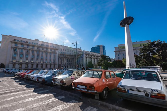 Private -RedPatrol Tour of Bucharest with a Romanian Vintage Car - Casa Radio and the unfinished vision of Bucharest