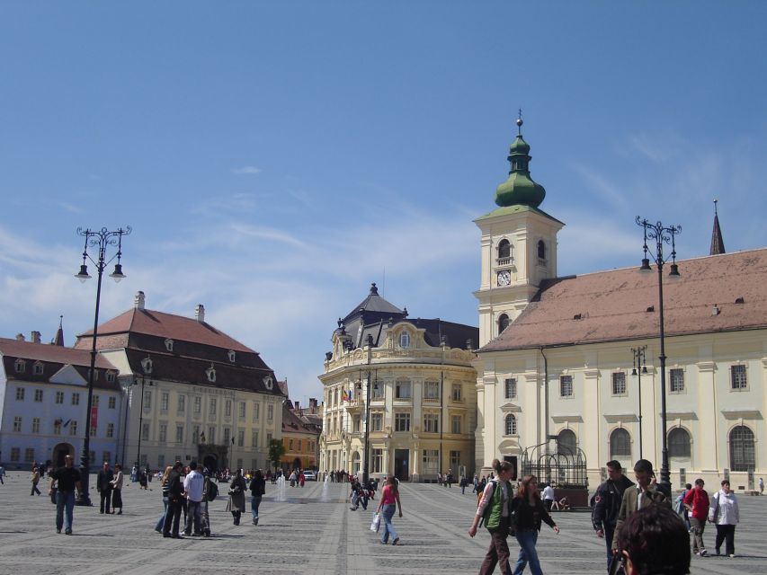 SB01 - City Tour Sibiu: Exploring the Heart of Transylvania - The Council Tower and views across the city