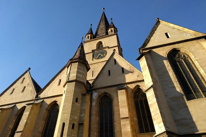 Sibiu Old Town Exploration Game and Self-Guided Tour - Big Square and the Council Tower