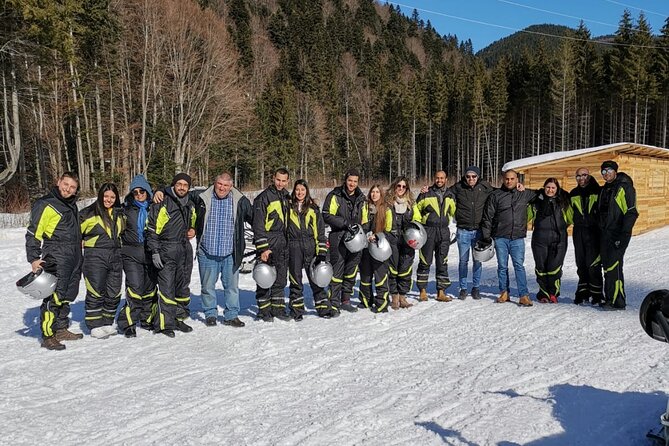 SnowMobiles Tour in Carpathian Mountains - A winter day from Bucharest to the Carpathians