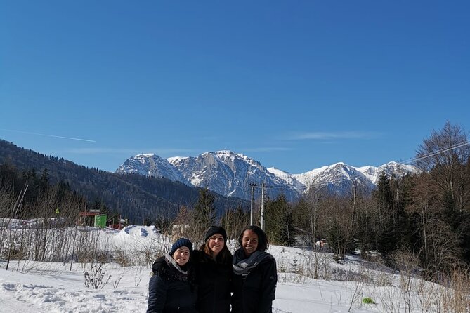 SnowMobiles Tour in Carpathian Mountains - Sinaia Gondola adds mountain views, at an extra cost