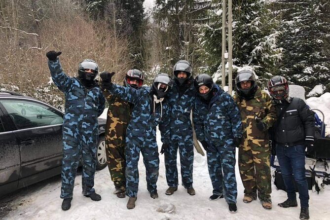 SnowMobiles Tour in Carpathian Mountains - What the one-hour snowmobile ride is really like