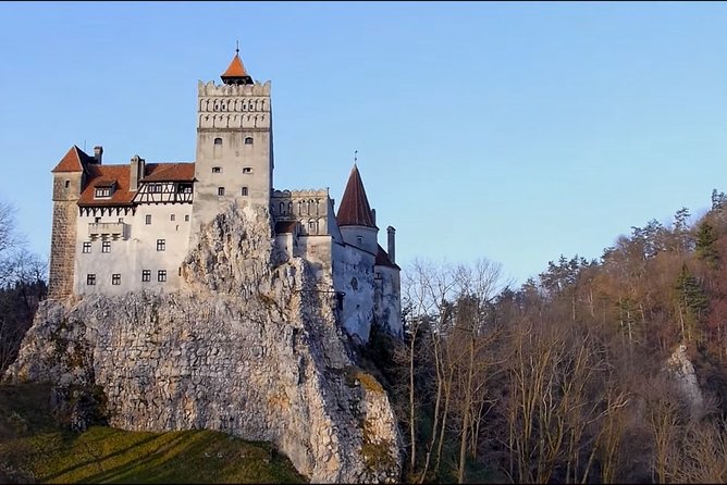 Tour of Bran CASTLE + Peles Castle + Brasov City from Bucharest - Private TOUR - Two hours in Brasov’s historic center