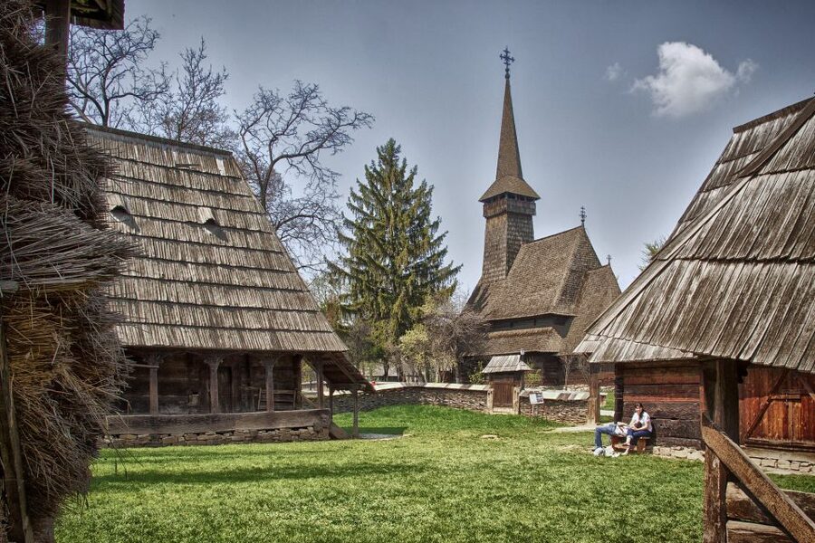 Traditions in Bucharest: Village Museum and Wine Tasting - What you will see among the homes and churches