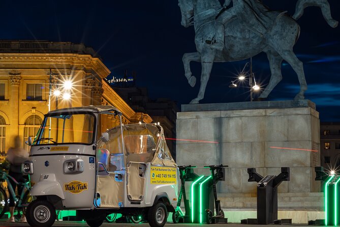 Tuk Tuk Bucharest Private Tour - Unique Experience. - An old hospital and University’s Square
