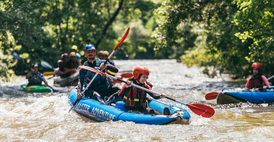 Vadu Crisului: Rafting or Kayaking trip on Crisul Repede - A canyon trip with a playful side