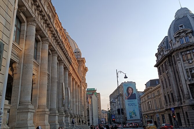 Walking Tour- Delightful Bucharest (Highlights, Stories, Sights) - The Romanian Athenaeum, a grand finish