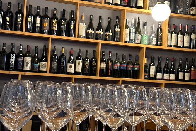 Wine Tasting in Bucharest - The five-wine lineup